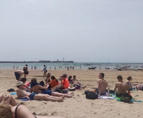 plaża w Cadiz